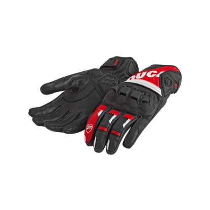 GLOVES SPORT C4 BLACK/BLACK/RED L