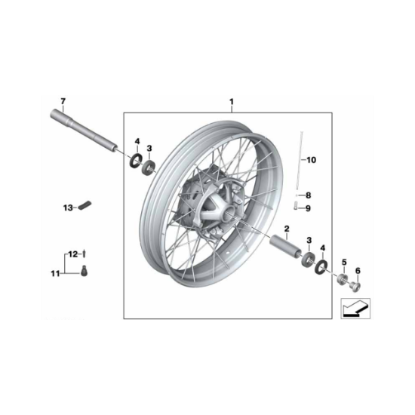 spoke front