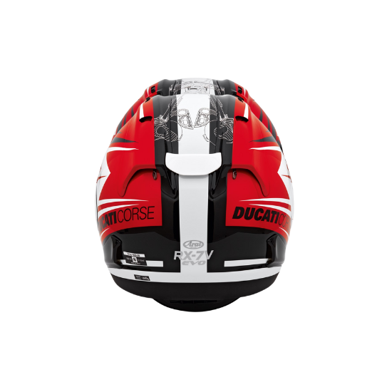 HELMET D.CORSE V7 ECE 22-06 M back