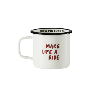 Picture of BMW Enamel Cup - Make Life a Ride