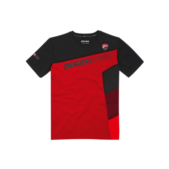 T-SHIRT DC SPORT RED front