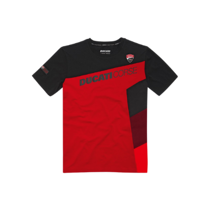 T-SHIRT DC SPORT RED front