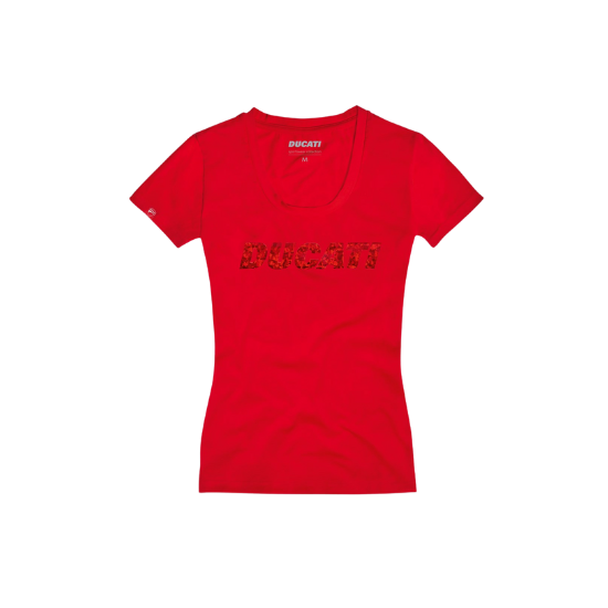 T-SHIRT DUCATIANA 2.0 LADY RED front