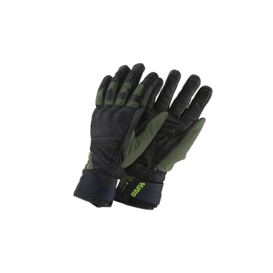 BMW GLOVE RESCHEN GTX MEN BLACK/OLIVE pair
