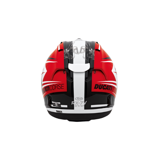 HELMET DUCATI CORSE V5	 side