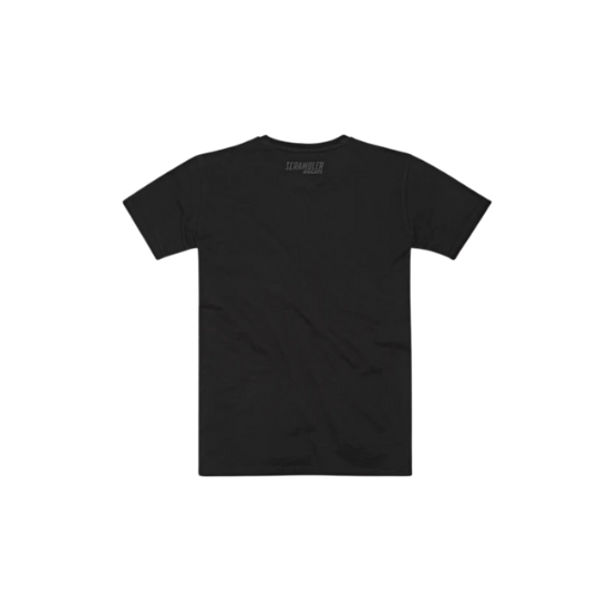 DARK LIGHT SCR T-SHIRT BLACK back