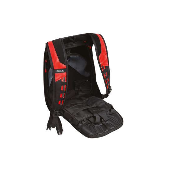 MOLDED BACKPACK B1 REDLINE open