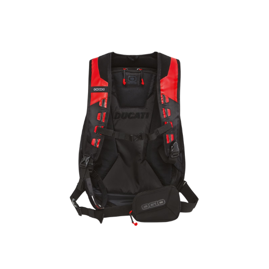 MOLDED BACKPACK B1 REDLINE back