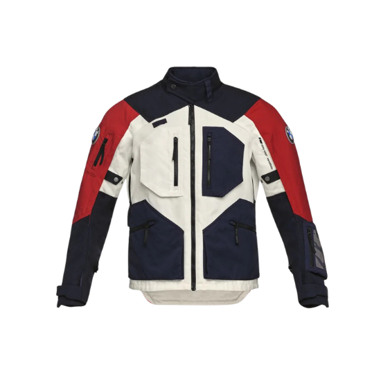 BMW GS RALLYE GTX JACKET MEN WHITE RED