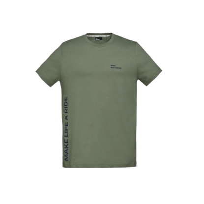 BMW Make Life A Ride T-Shirt Grey Vertical Design