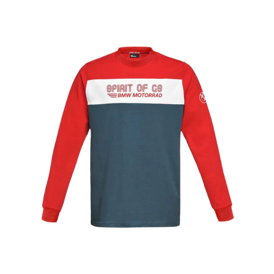 BMW Spirit of GS Long-Sleeve Shirt Red/Blue