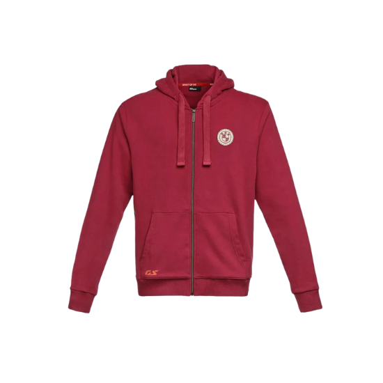 BMW Spirit of GS Zip Hoodie Dark Red