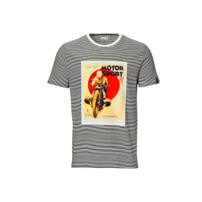 BMW Boxer T-Shirt Black/White