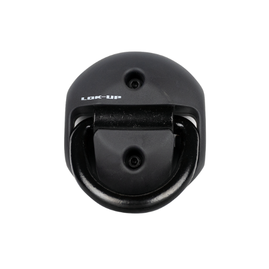 H/DUTY 75mm BLACK  FLOOR MOUNT 