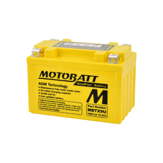 MOTOBATT BATTERY MBTX9U